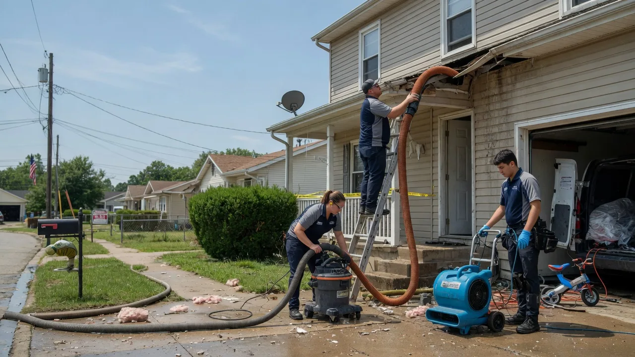 Water Damage Restoration in Idaville, IN near me